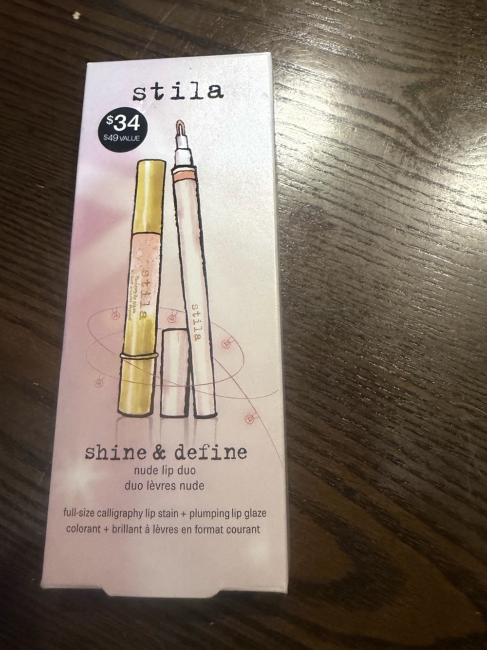 Stila Shine & Define Nude Lip Duo